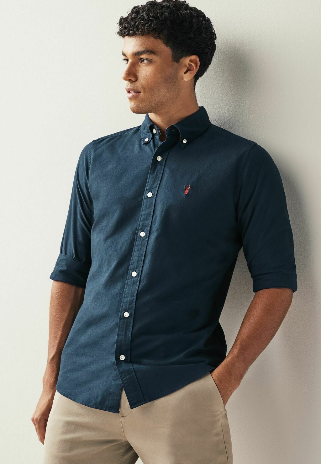 

Рубашка OXFORD SLIM FIT Next, цвет navy blue
