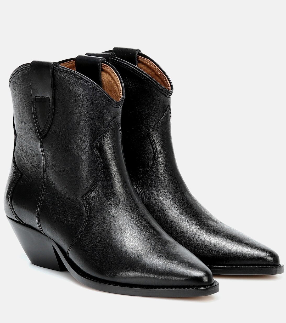 Кожаные ботильоны Dewina Isabel Marant, черный