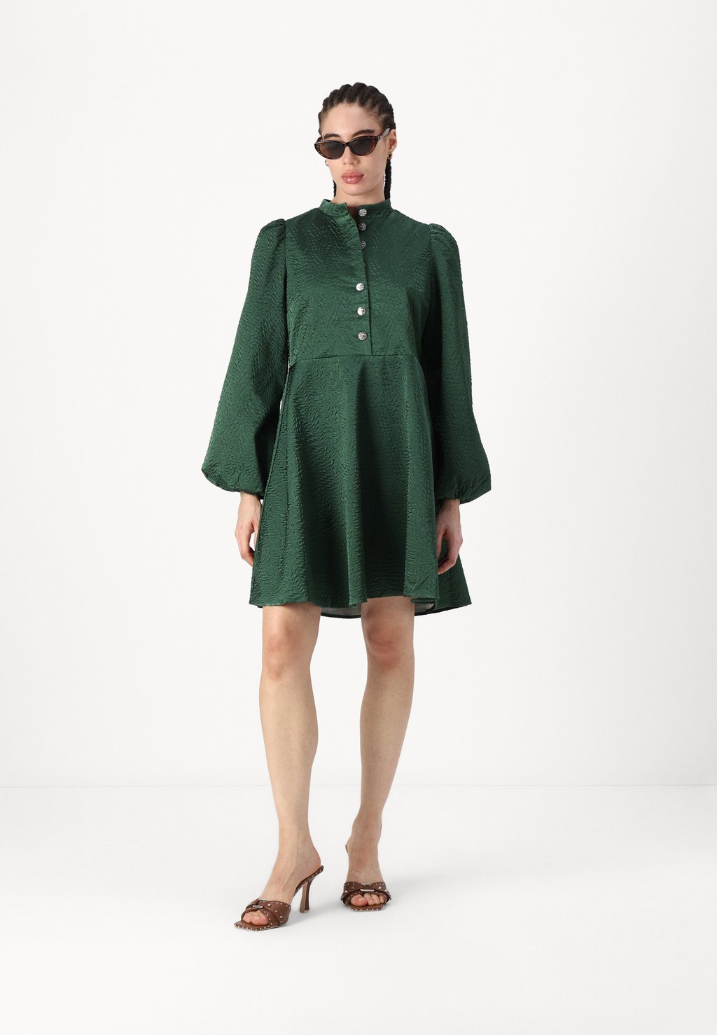 

Коктейльное платье / Вечернее платье YASRIPPA DRESS​ YAS, темно-зеленый