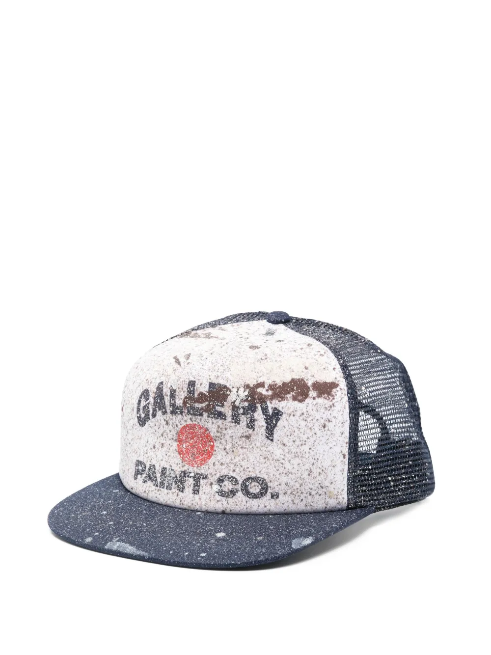 

Кепка Alex с эффектом разбрызганной краски Gallery Dept., синий