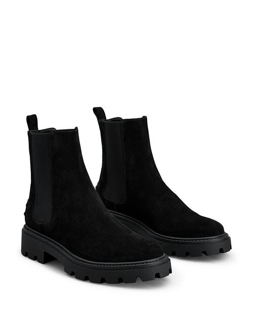 

Женские ботинки челси с выступами на застежке Tod's, цвет Black