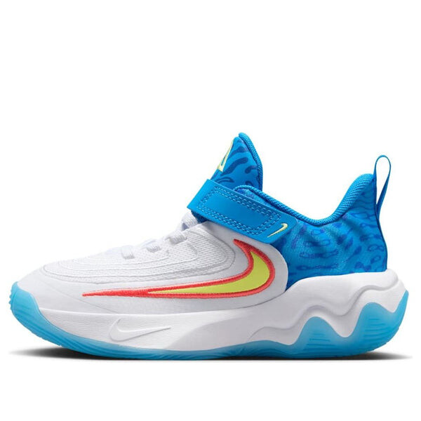 

Кроссовки giannis immortality 4 se 'white photo blue lemon' Nike, белый