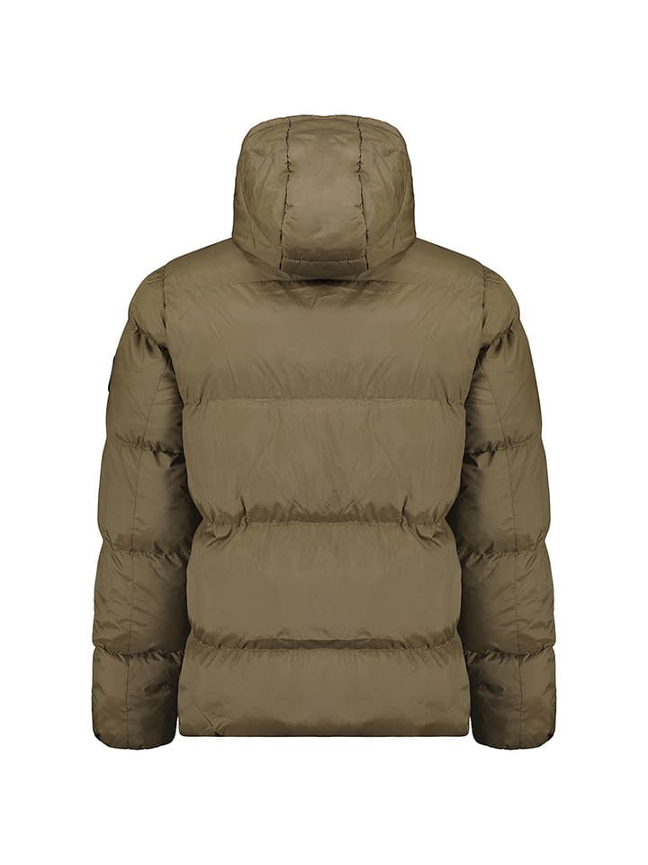 Geographical Norway Стеганая куртка "Ancelo" цвета хаки — фото 2