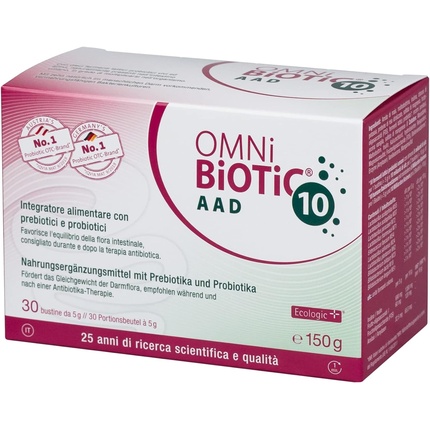 

Institut Allergosan Gmbh 10 Aad 30 пакетиков 5 г Omni Biotic