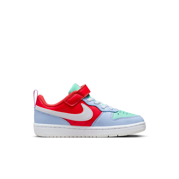Кроссовки court borough low recraft shoes 'cobalt bliss track red' Nike, синий — фото 2