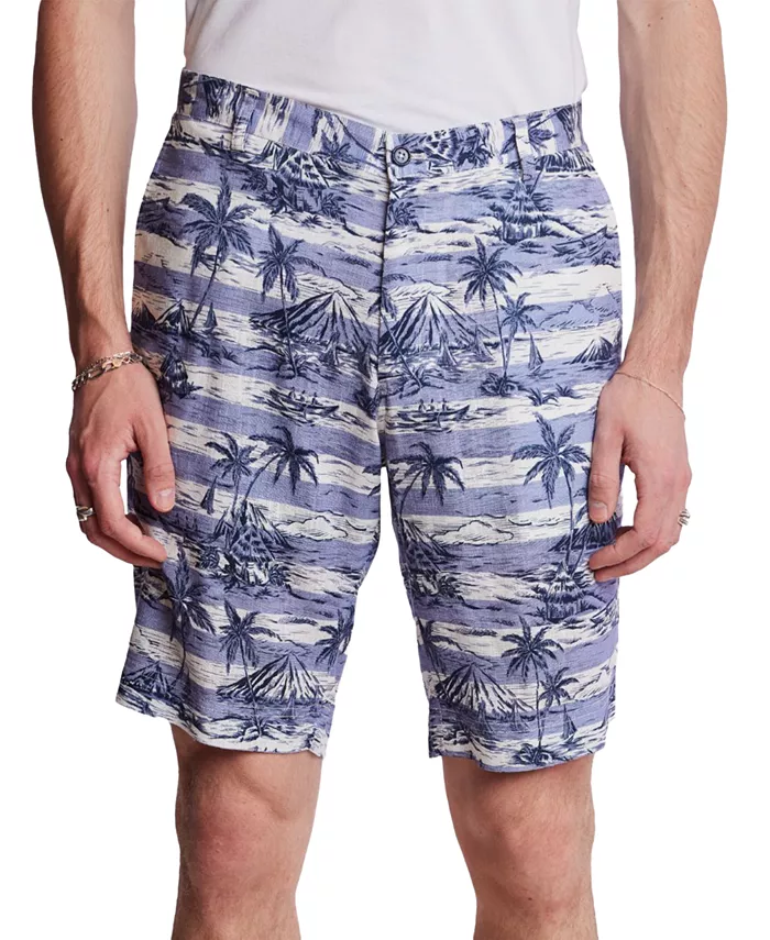 

Мужские шорты Felix Slim Fit с принтом, длина 8-1/2" Paisley & Gray, фиолетовый