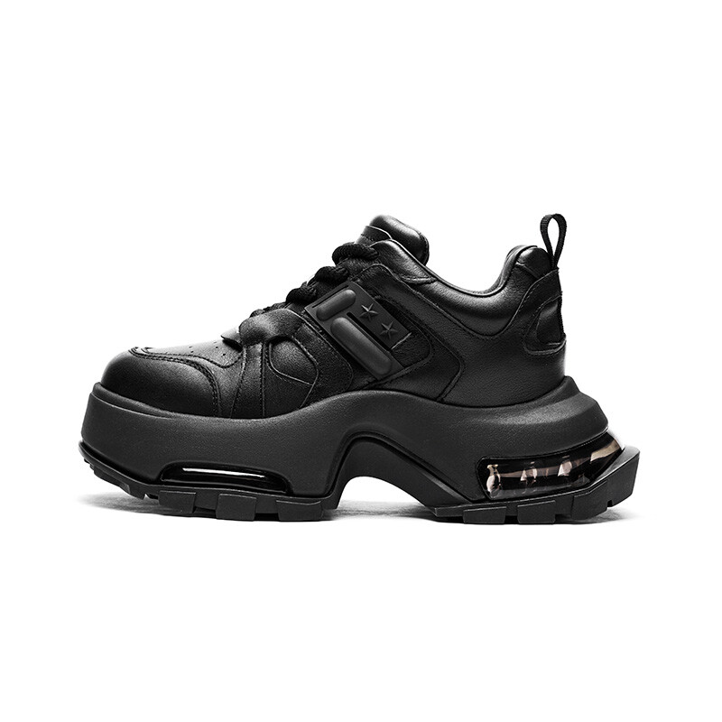 

Кроссовки CHERYKALLY Chunky Sneakers Women's Low-top, черный/белый
