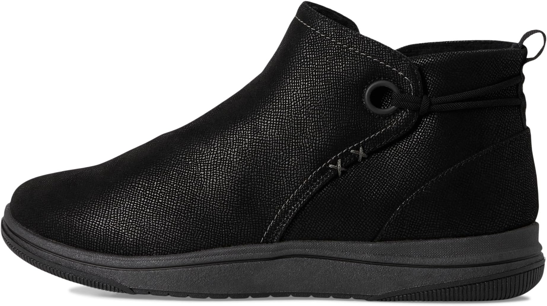 Ботинки женские Clarks Breeze Derby из мягкого текстиля, черный — фото 4
