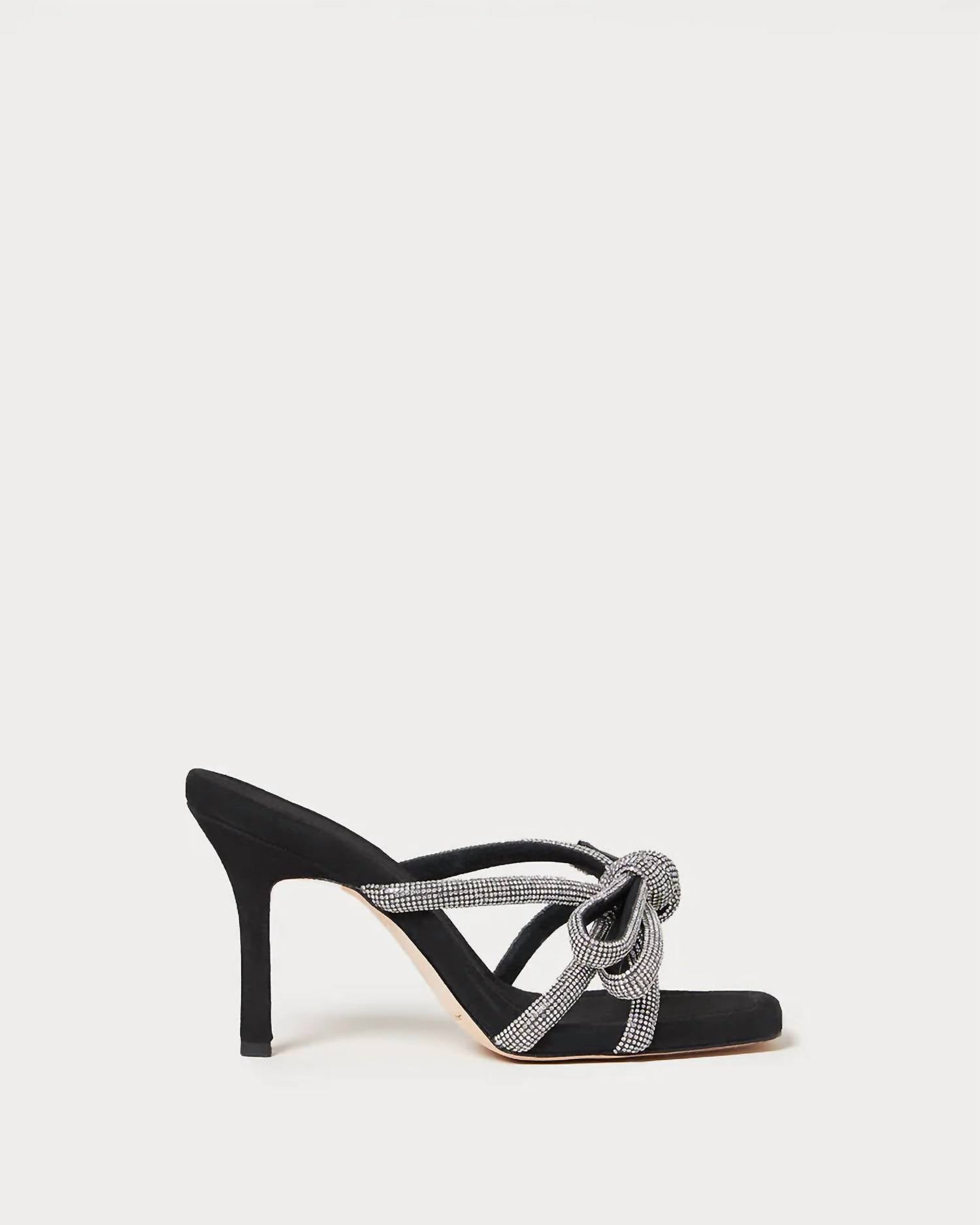 Туфли Margi Bow Heel из черной замши Loeffler Randall — фото 3