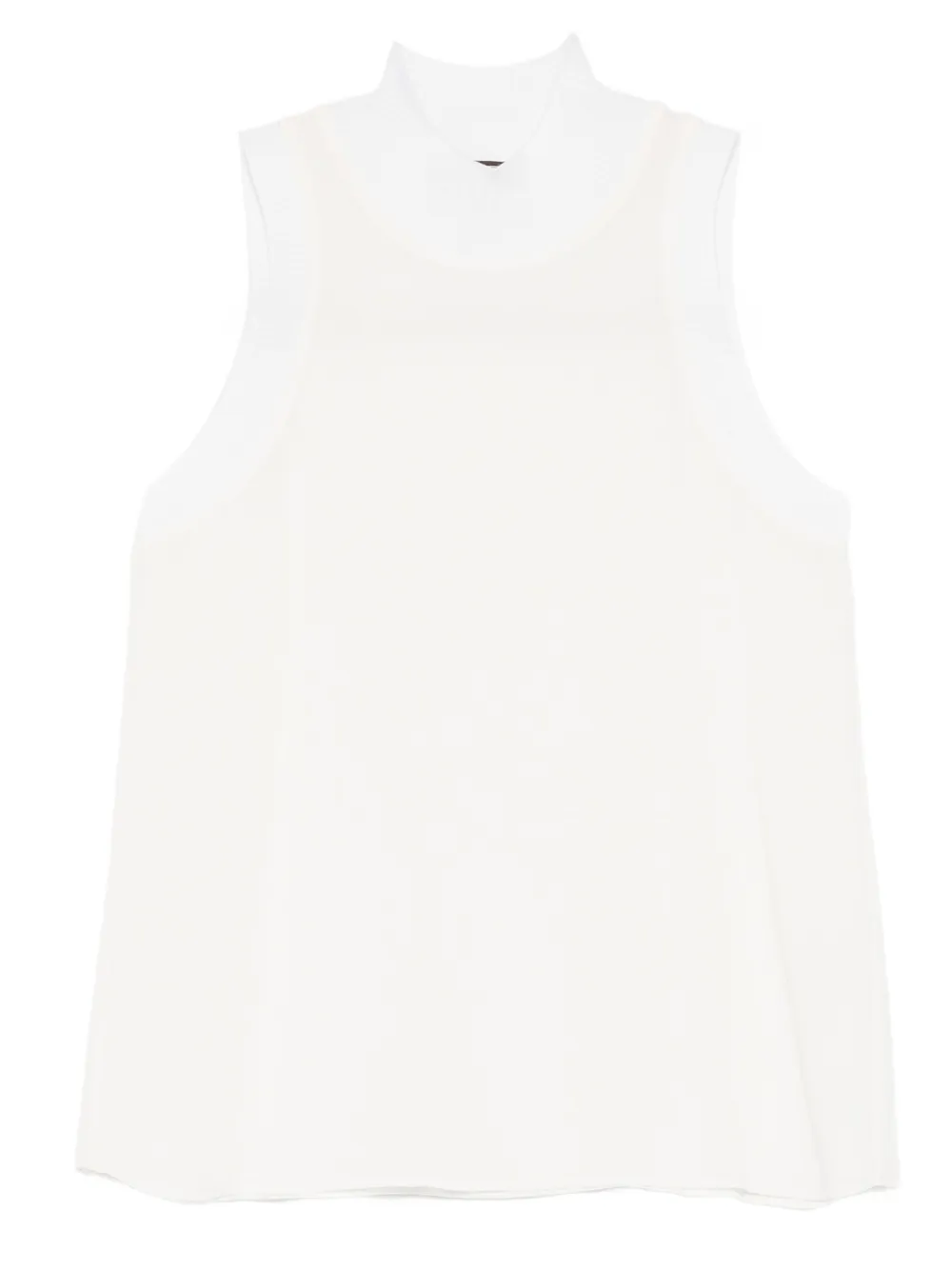 

Топ с высоким воротником Peserico, белый