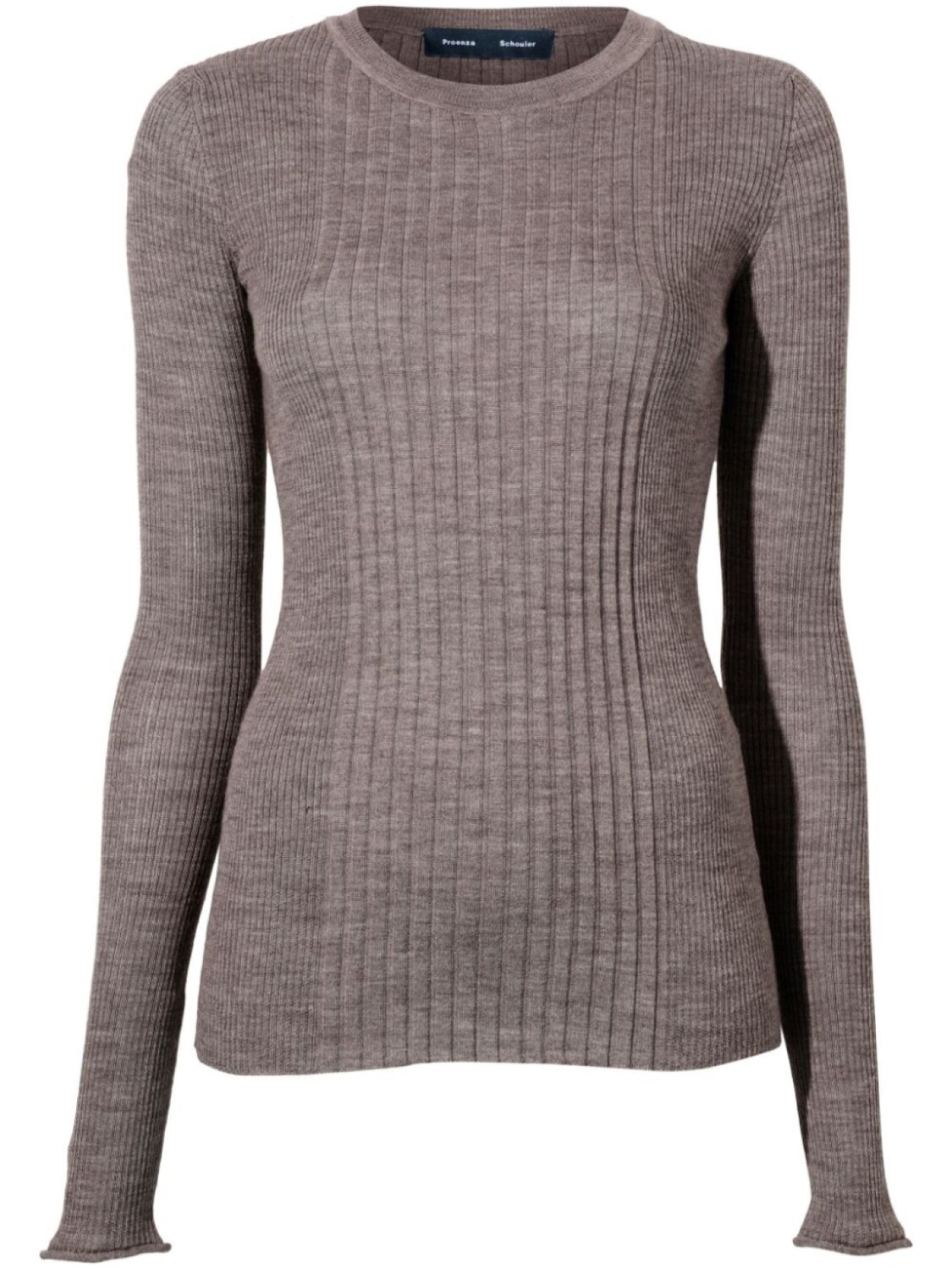 

Proenza Schouler джемпер Cassidy в рубчик, коричневый