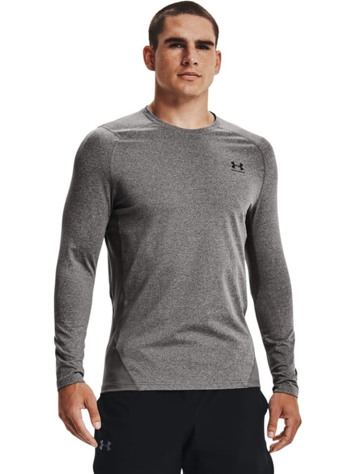 

Лонгслив ColdGear Fitted Crew Under Armour, серый
