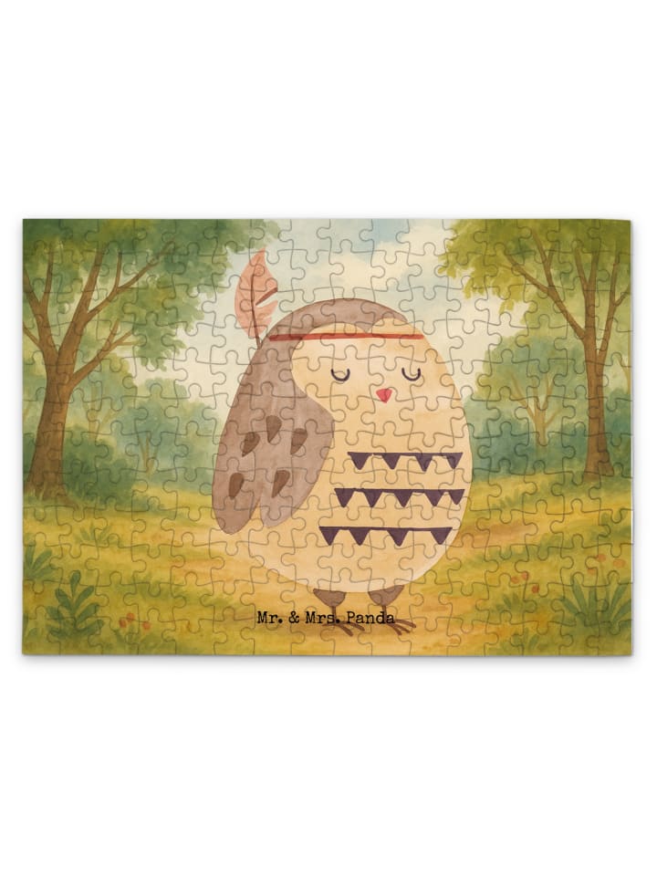 

Mr. & Mrs. Panda Декоративное украшение в виде совы с перьями, выполненное в белом цвете, без надписи