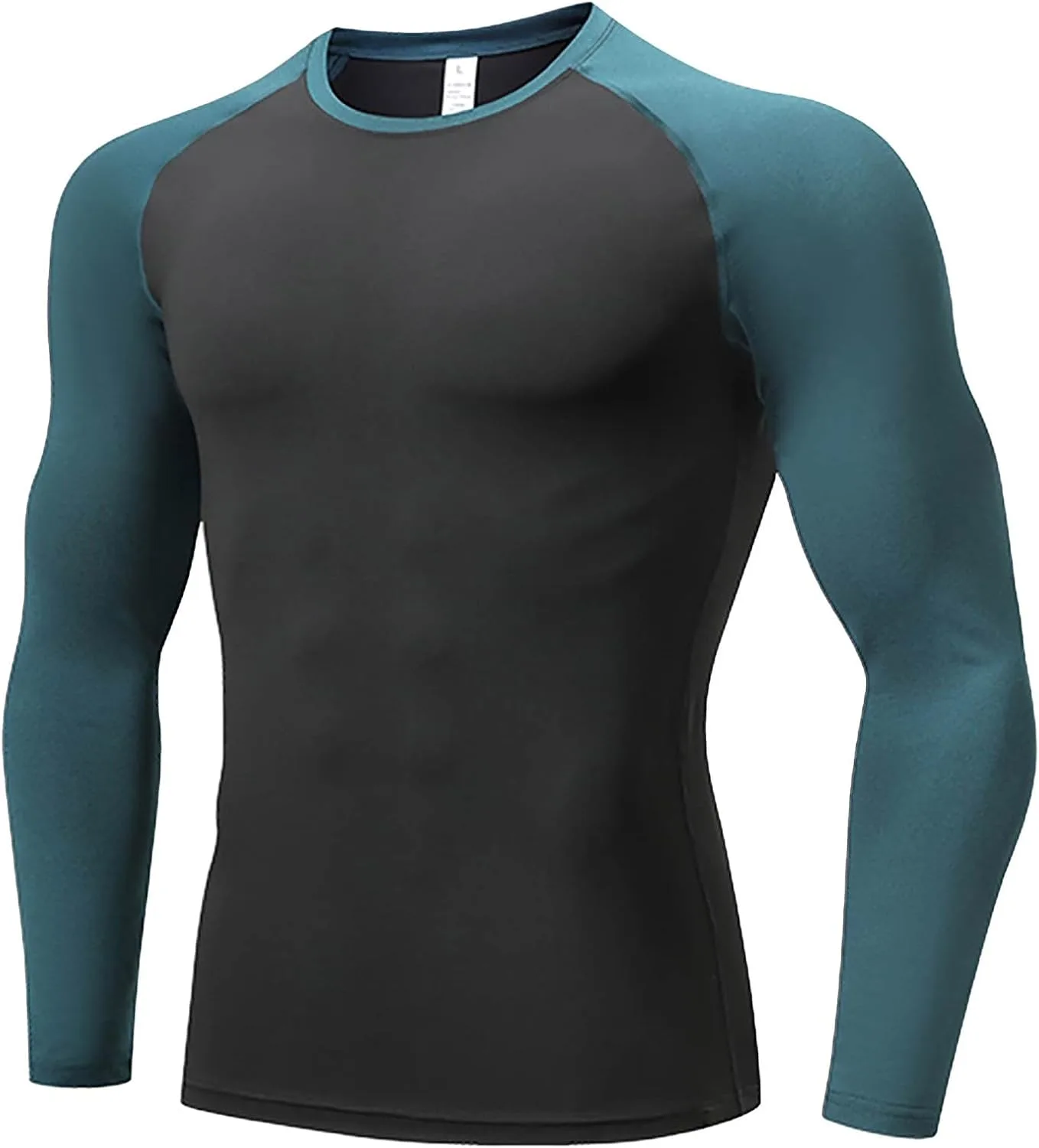 

Компрессионная футболка для мужчин с рукавом реглан