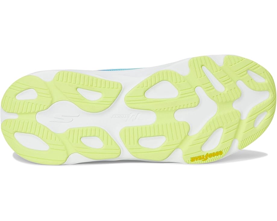 Кроссовки SKECHERS Max Run Hands Free Slip-Ins, белый/мульти — фото 3