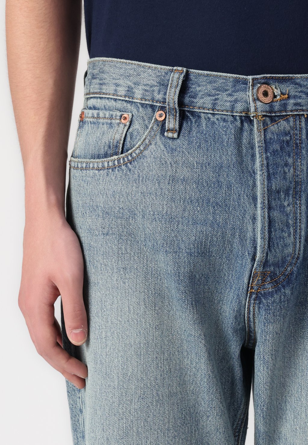 

Джинсы свободного кроя JJITOBY JJCOOPER Jack & Jones, синий деним
