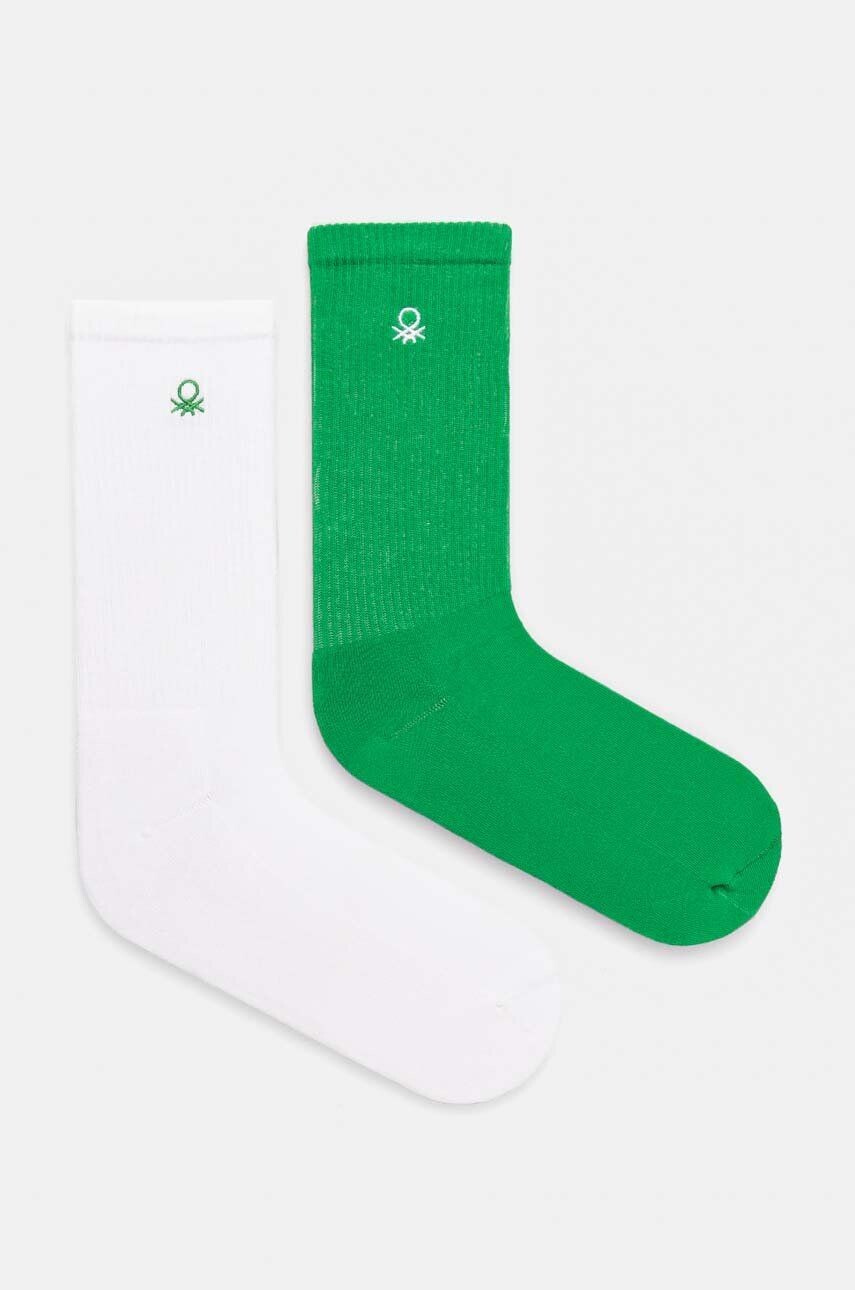 

Детские носки United Colors of Benetton, 2 шт, зеленый