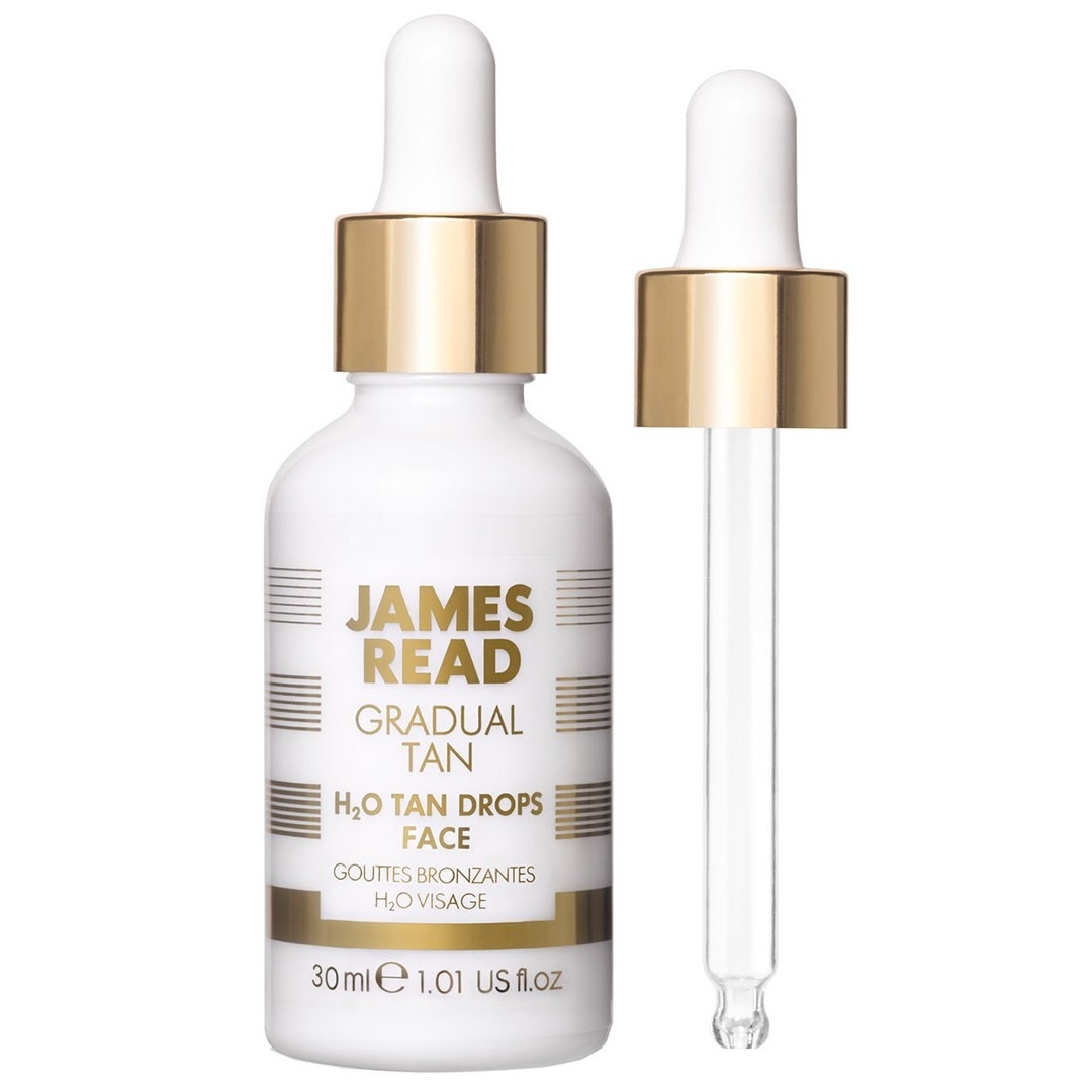 Средство для загара gradual tan face h2o tan drops James Read, объем 30 мл — фото 3