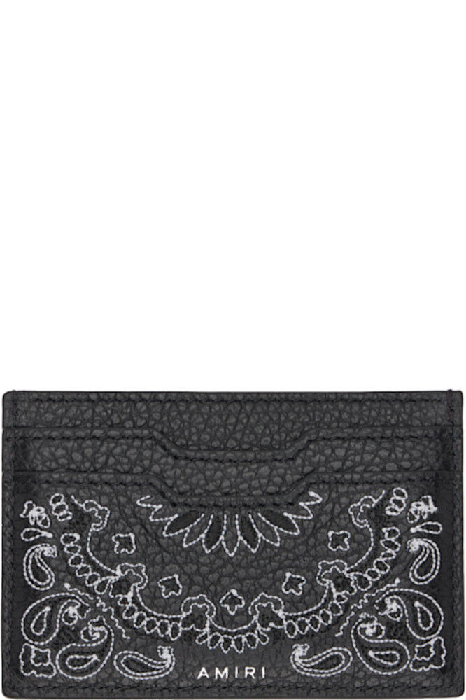 

Держатель для карт Black Bandana AMIRI