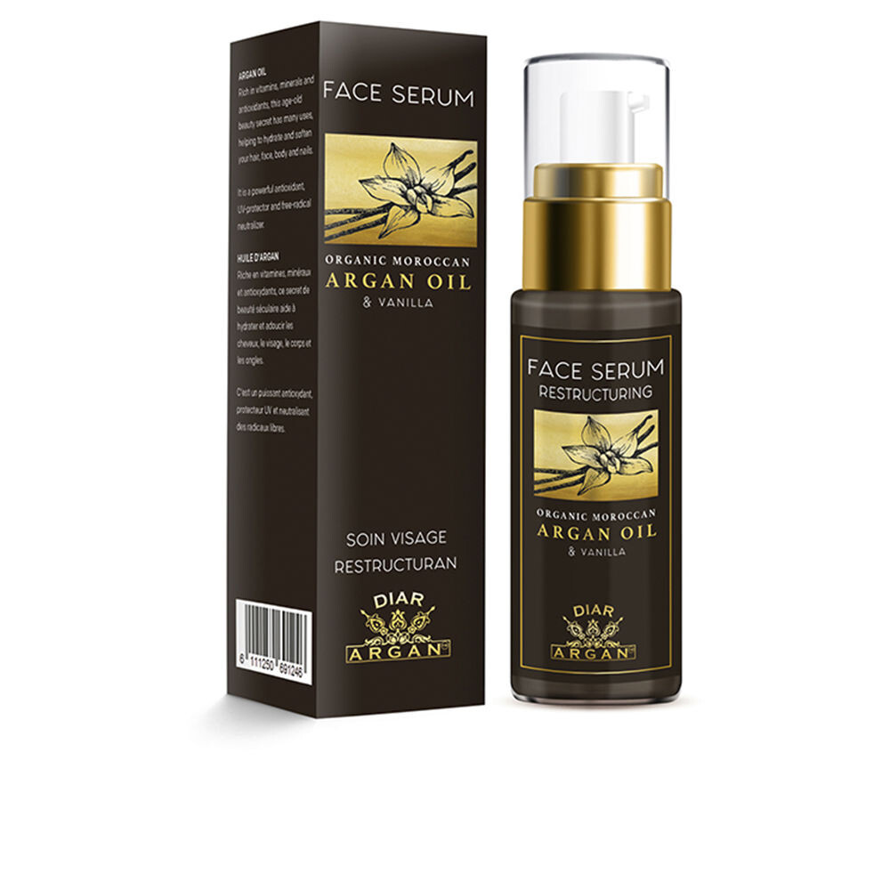 

Крем против морщин Sérum facial reestructurante de argán puro y vainilla Diar argan, 30 мл