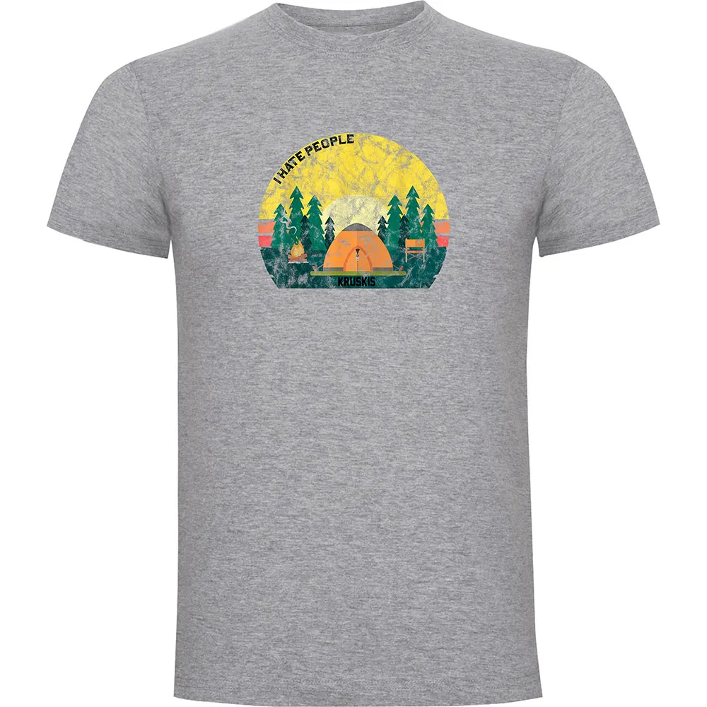 

Футболка с коротким рукавом Kruskis I Hate People, серый