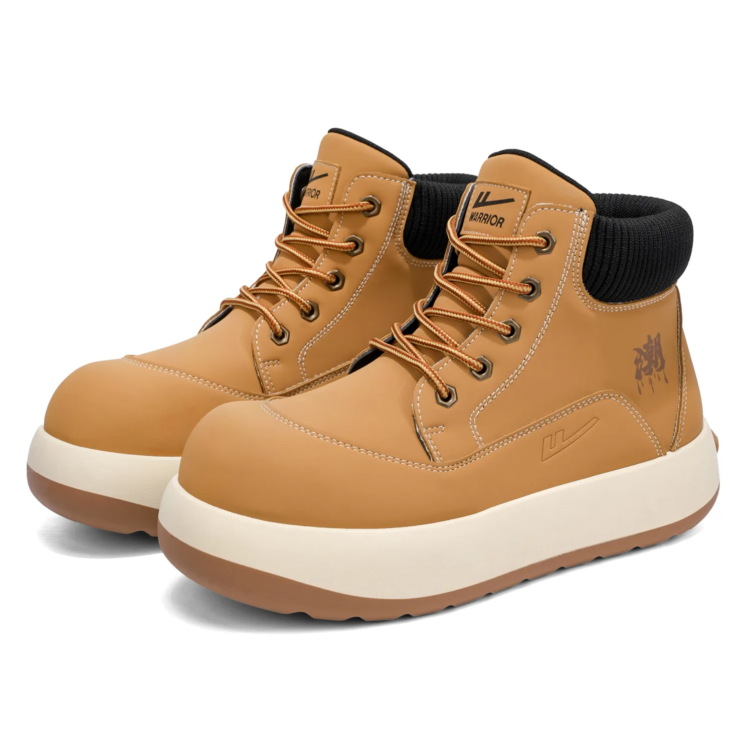 WARRIOR Ботинки мужские желтые/черные — фото 4