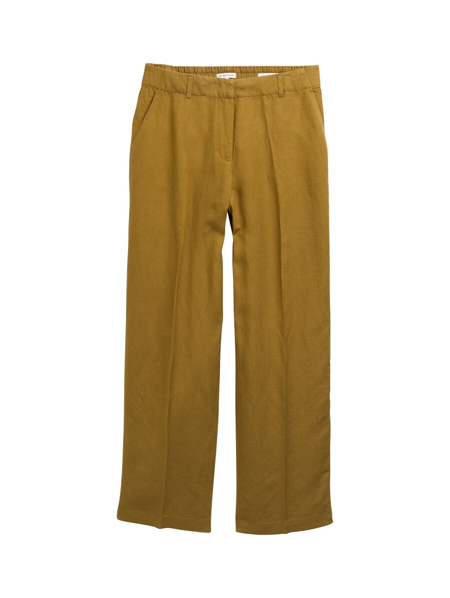 

Свободные плиссированные брюки TOM TAILOR Lea, оливковый