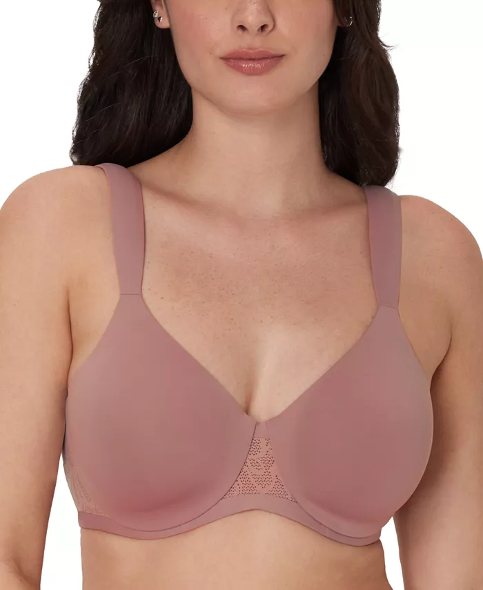 

Женский бюстгальтер с эффектом сглаживания на косточках Coolest Smoothing Underwire T-Shirt Bra DF4580 Bali, розовый