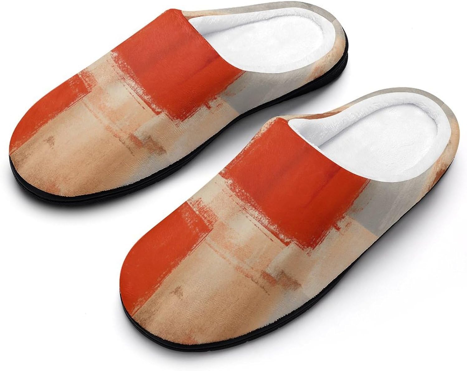 

Мужские домашние тапочки KKdskkds Polar Bear Snowflake из хлопка, устойчивые к скольжению, уютные, теплые и дышащие, серый