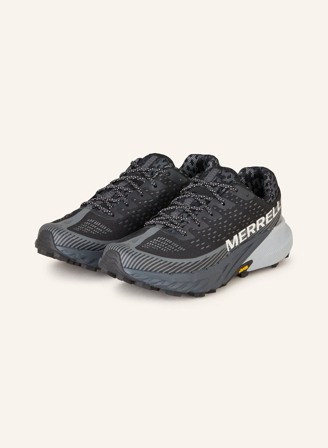 

Кроссовки для бега по пересеченной местности agility peak 5 MERRELL, черный/серый