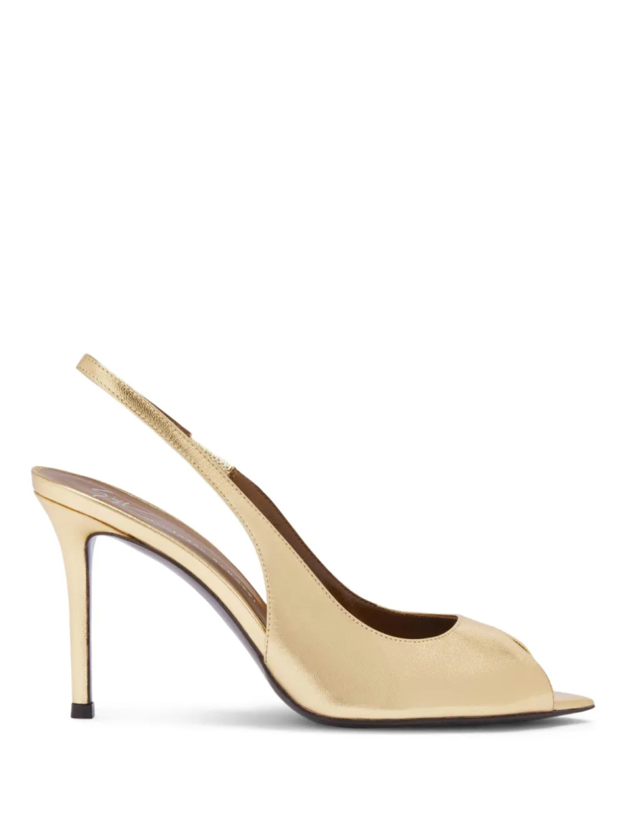90-мм туфли Intriigo Giuseppe Zanotti, золотой