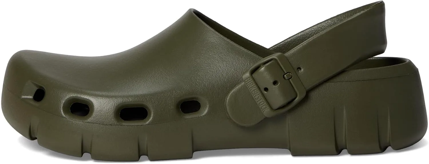 Birkenstock unisex-adult Birki Flow Eva, хаки — фото 4