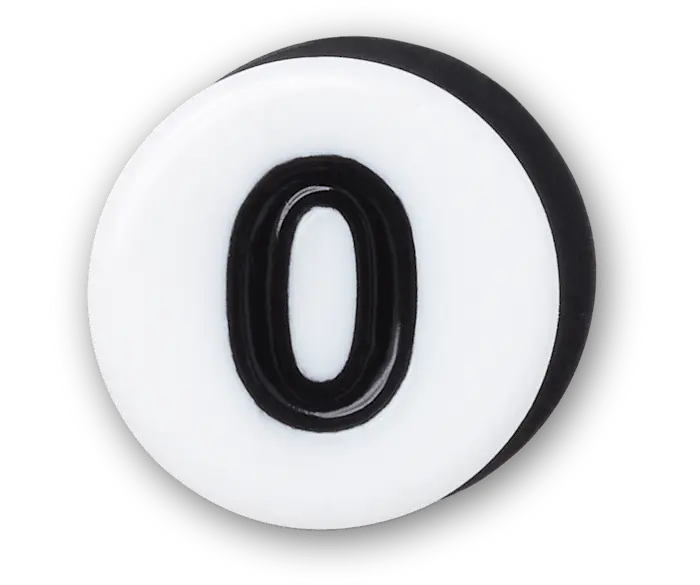 

Джиббитсы Friendship Bead Number Zero Crocs