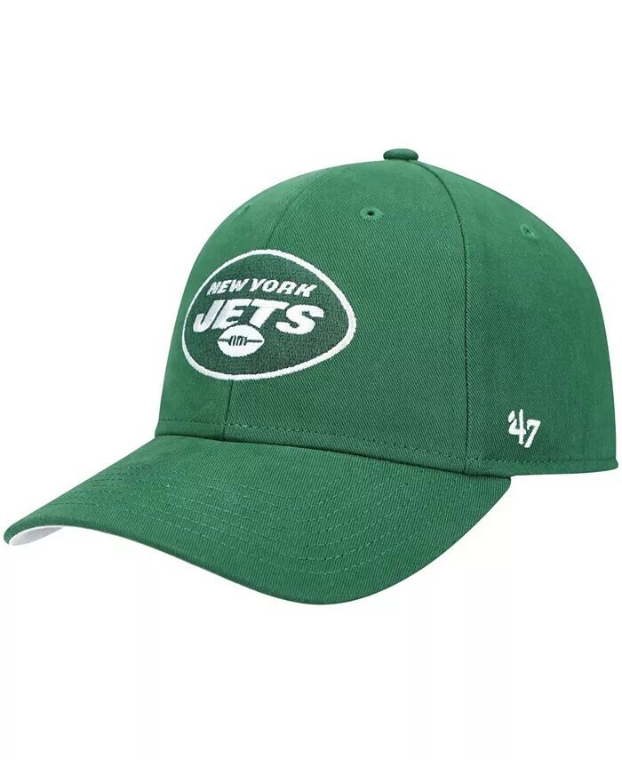 

Зеленая регулируемая кепка Little Boys and Girls New York Jets Basic Team MVP '47 Brand