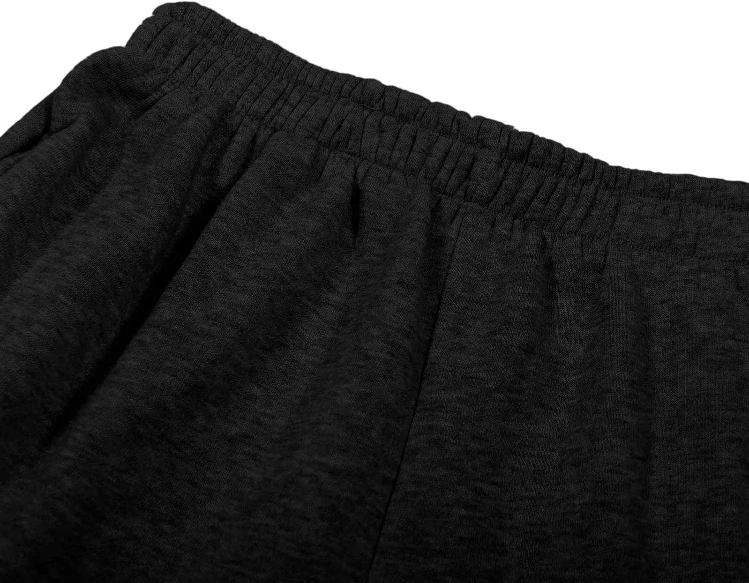 Мужской спортивный костюм из флиса, 2 предмета, 01-black — фото 3