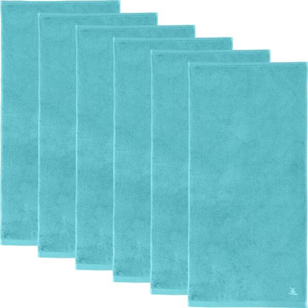 

Полотенце Erwin Müller 6er-Pack 161519, 58x1x120 см, бирюзовый