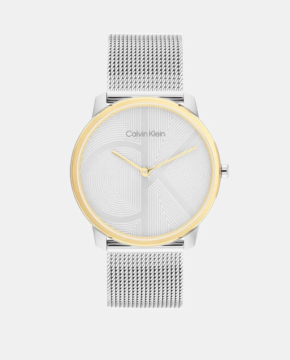 

Стальные часы CK Iconic 25300014 Calvin Klein, серебряный