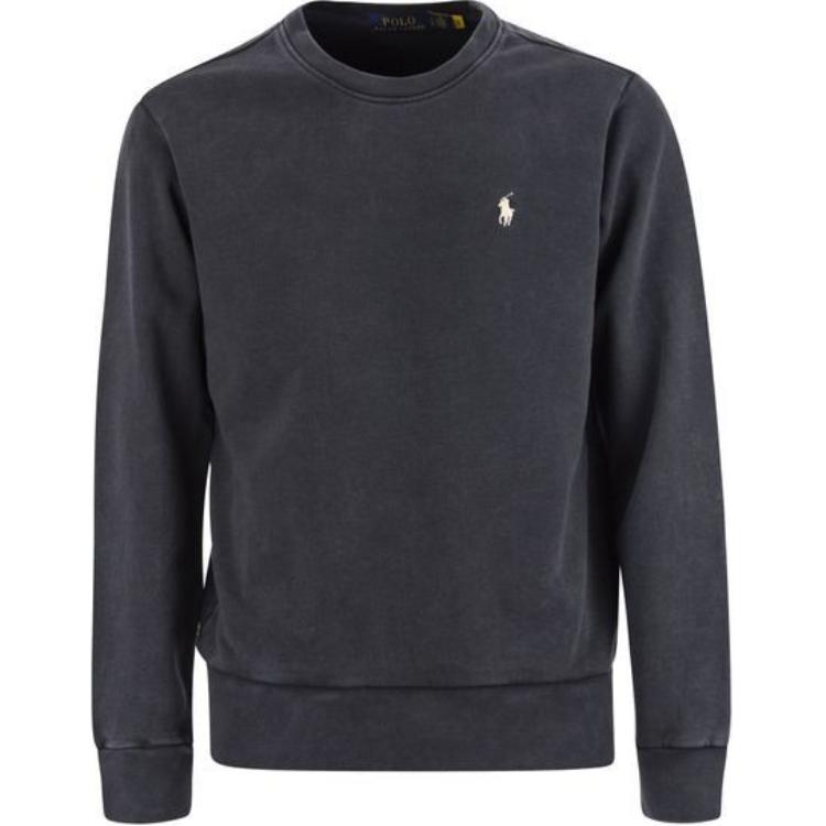 Петля флисовая толстовка Polo Ralph Lauren, черный — фото 3