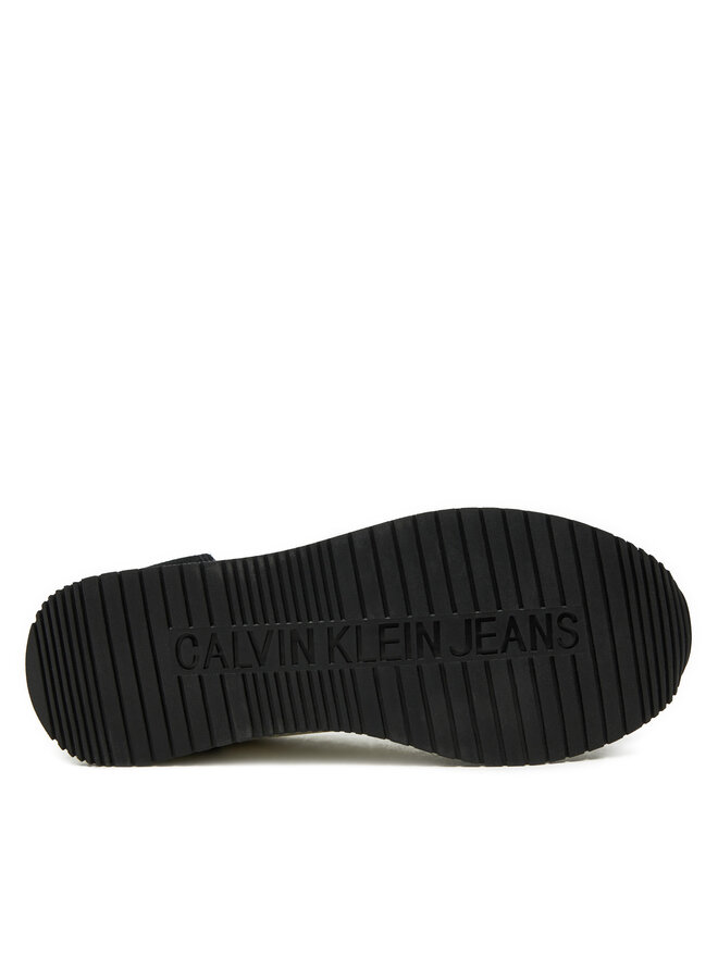 Кроссовки Calvin Klein Jeans Runner Laceup Low Mix Mg YW0YW01798, белый — фото 4