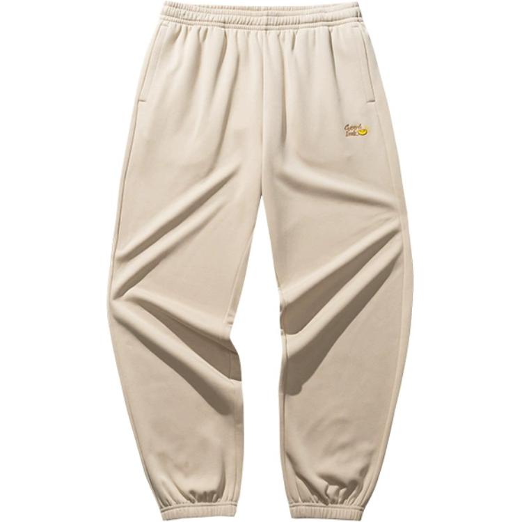 

Анта Good Things Happen Вязаные спортивные брюки унисекс светло-дымчатый серый