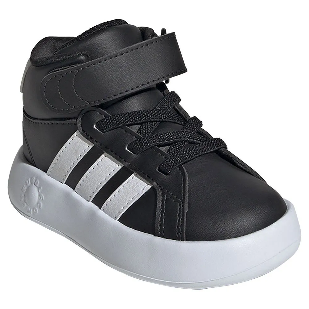 Кроссовки adidas Grand Court Mid infant, черный — фото 4