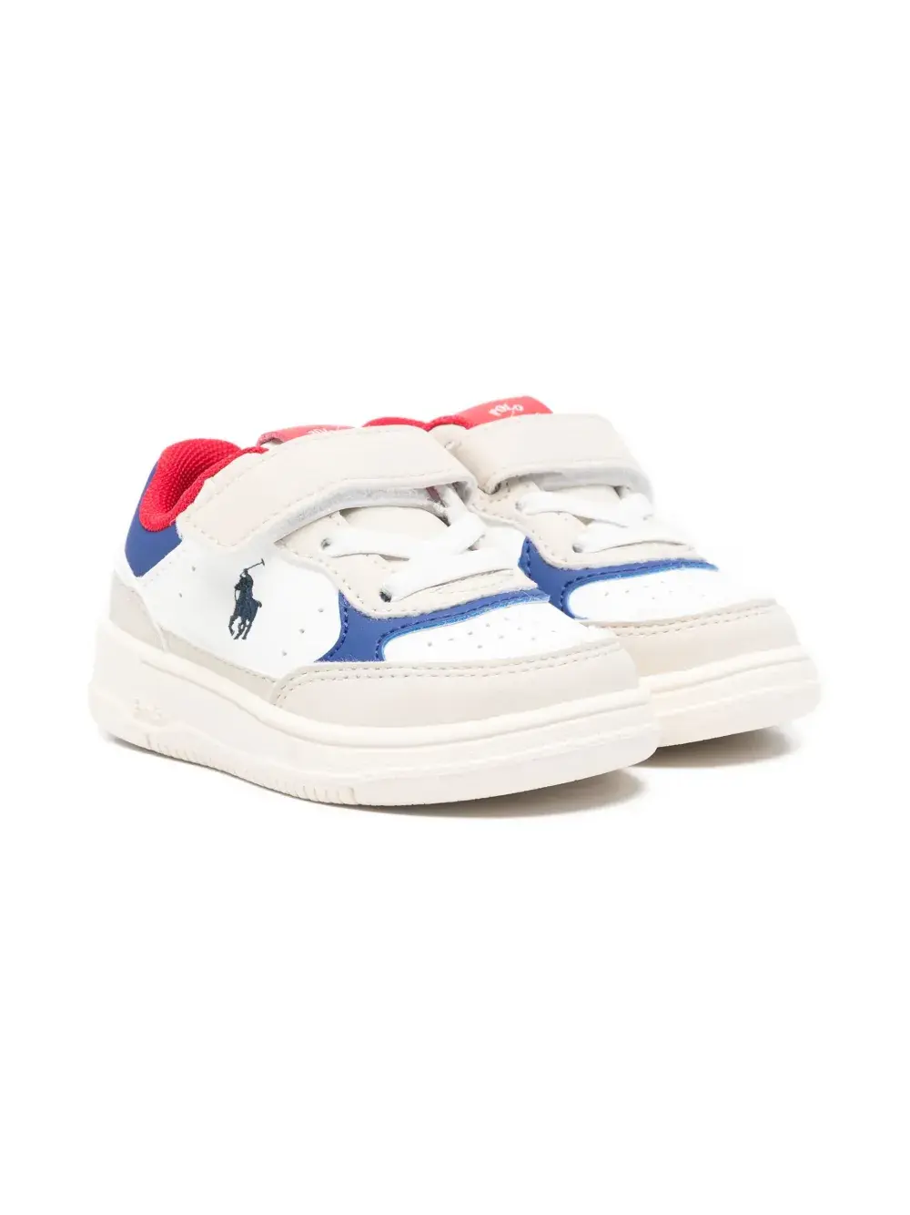 

Кроссовки с застежкой на липучке POLO RALPH LAUREN KIDS, нейтральный