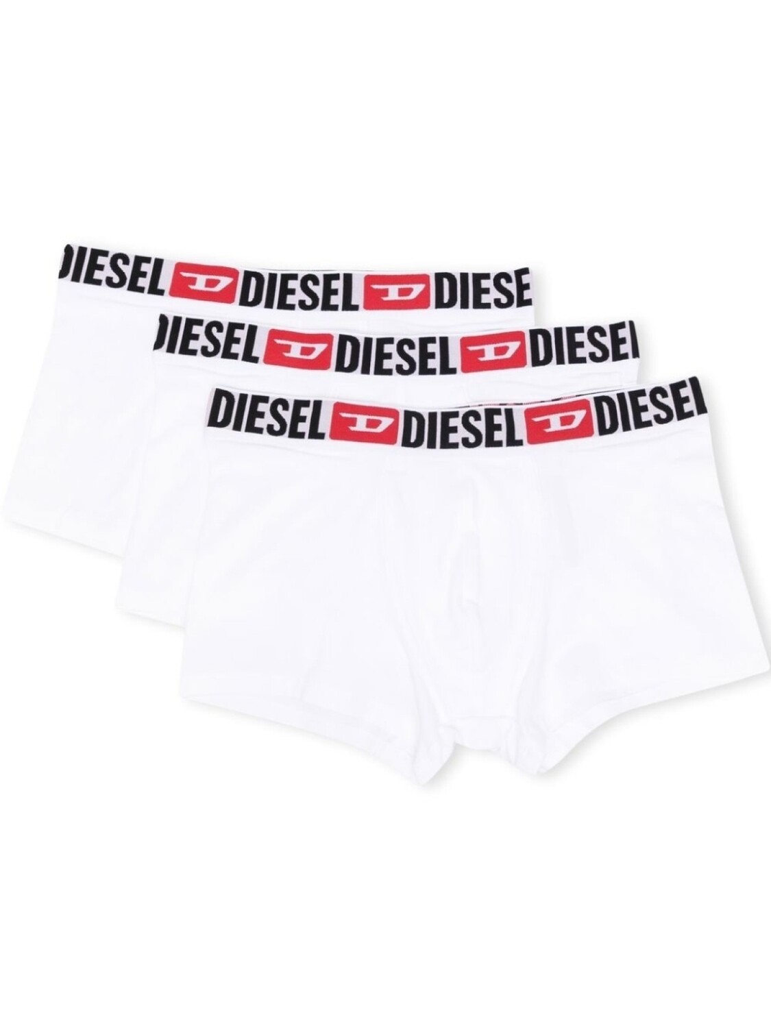 

Diesel комплект из трех трусов-брифов Umbx-Damien, белый