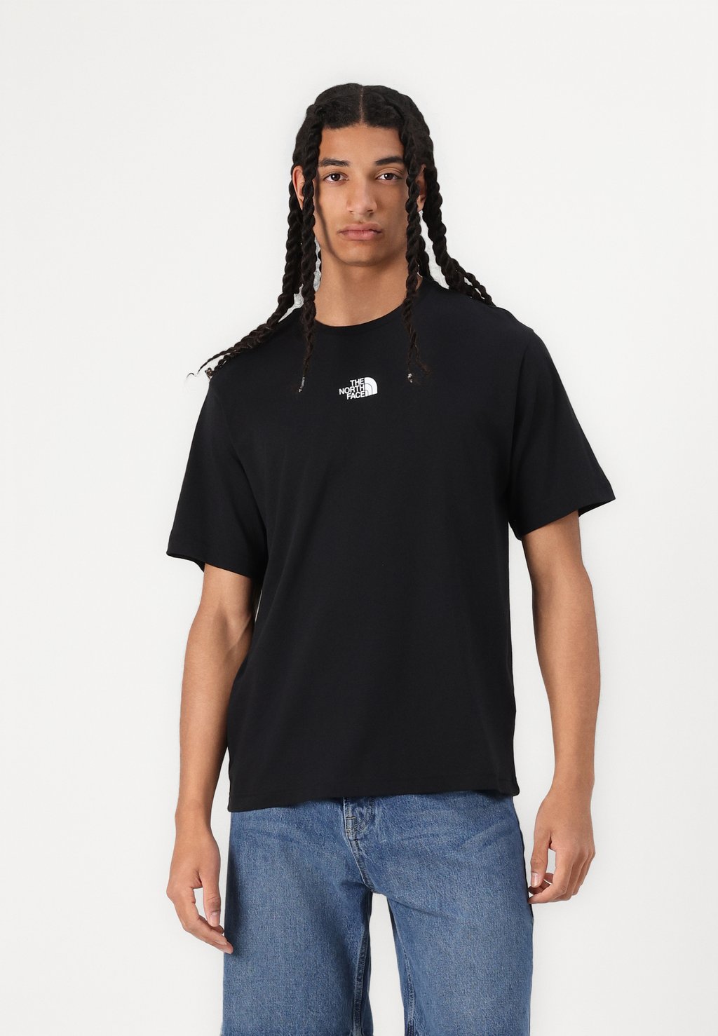 

Футболка с принтом MENS TEE RELAXED CENTRAL LOGO The North Face, черный