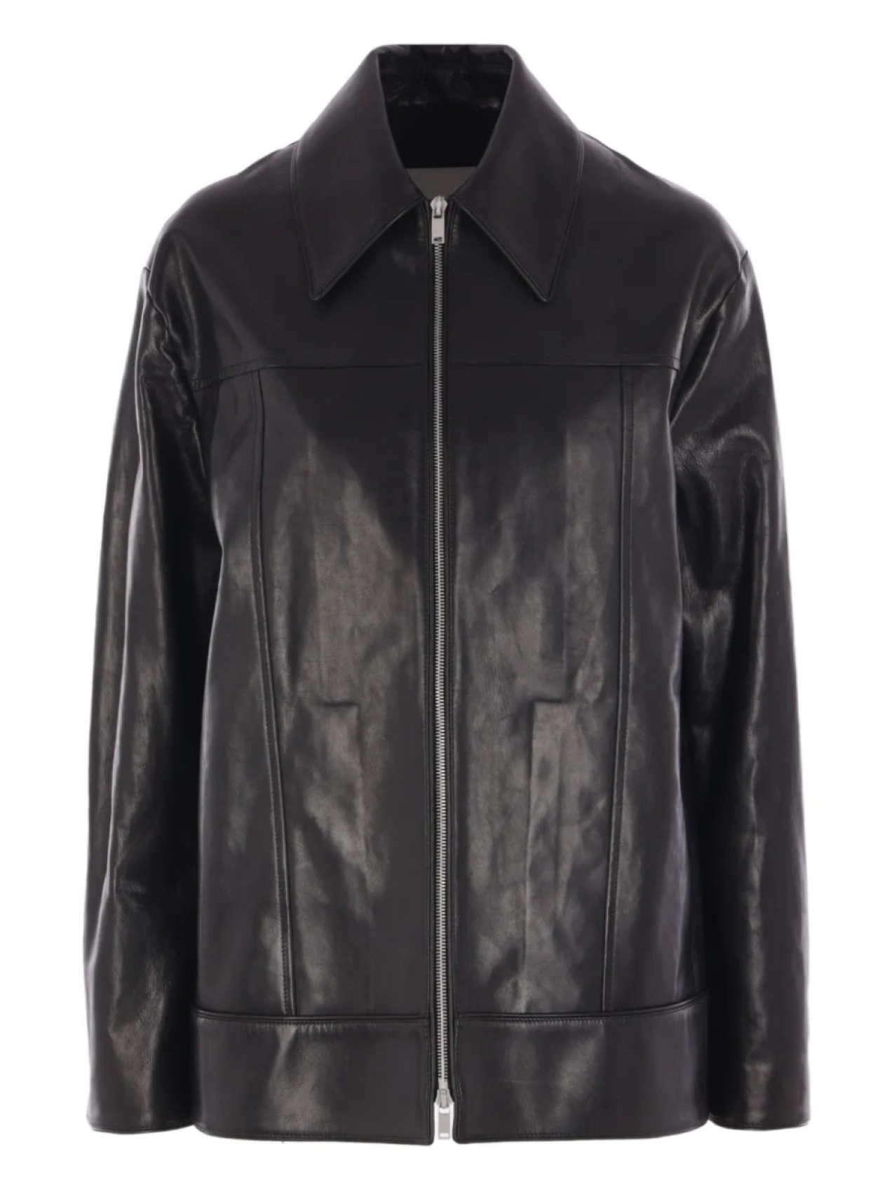 

Куртка на молнии Jil Sander, черный