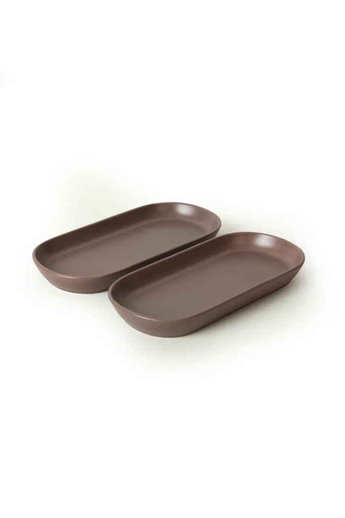 

Тарелки Hermia Concept, серо-коричневый