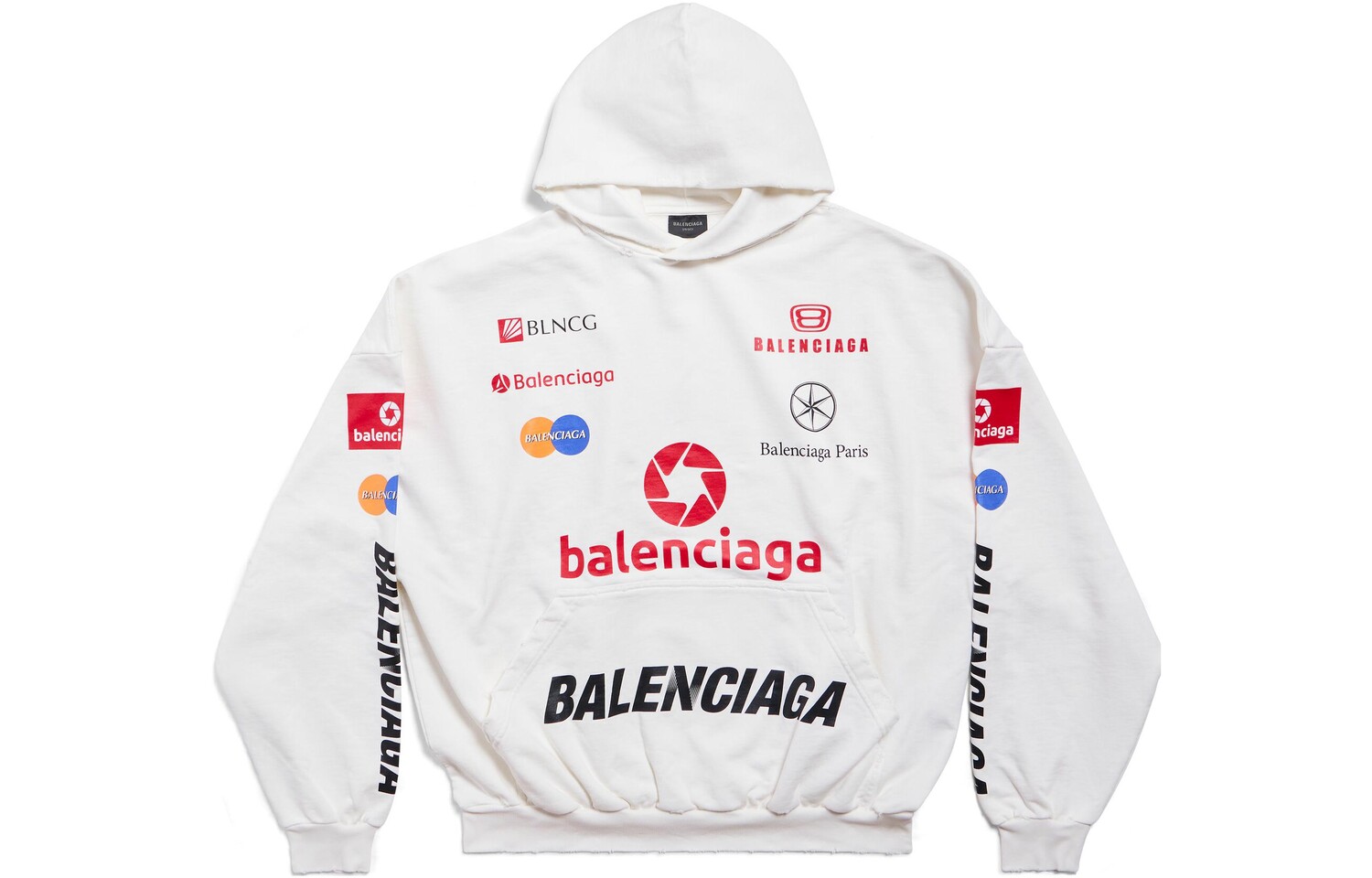

Толстовка унисекс Balenciaga, белый