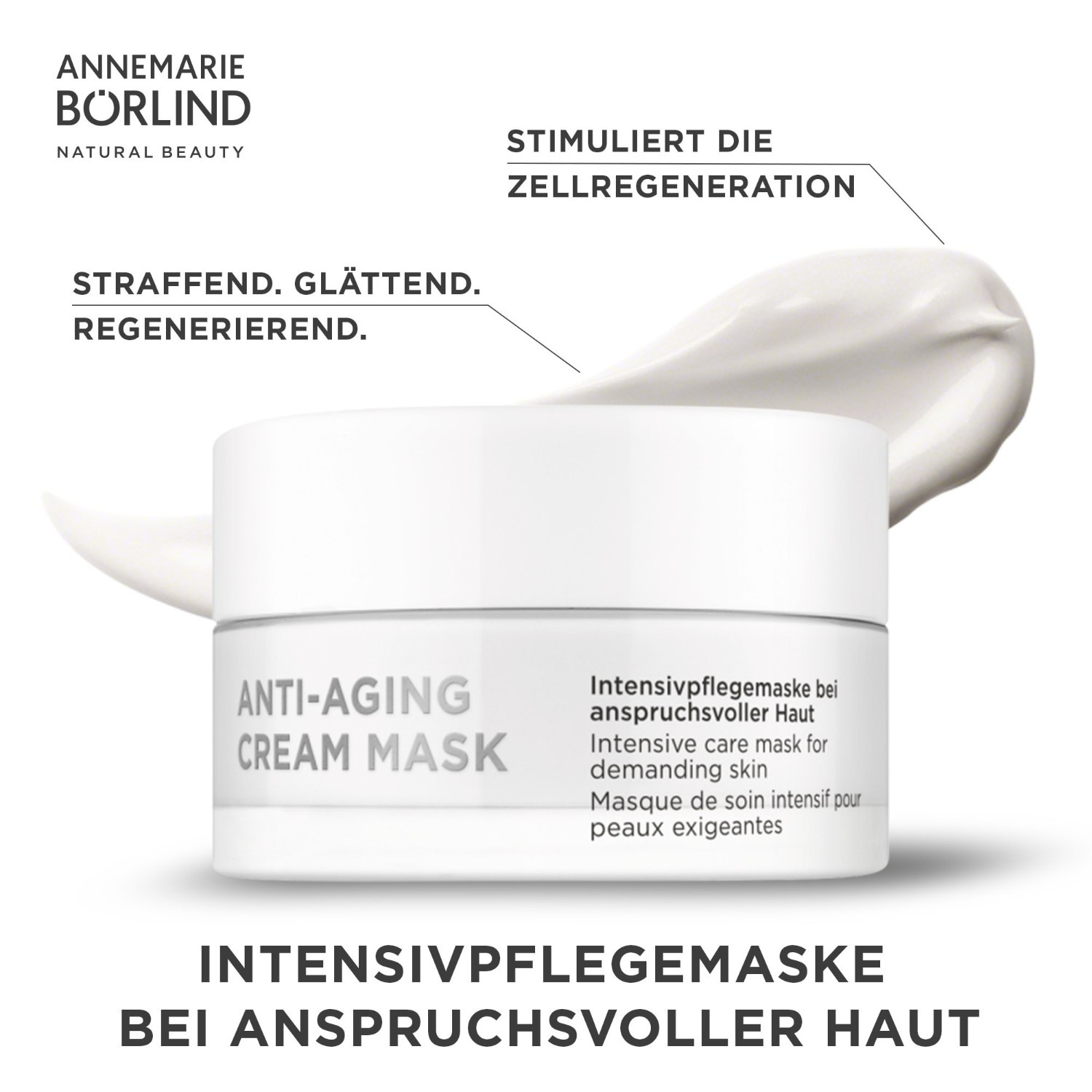 Маска для лица Annemarie Boerlind — Anti-aging cream mask , объем, 50 мл — фото 4
