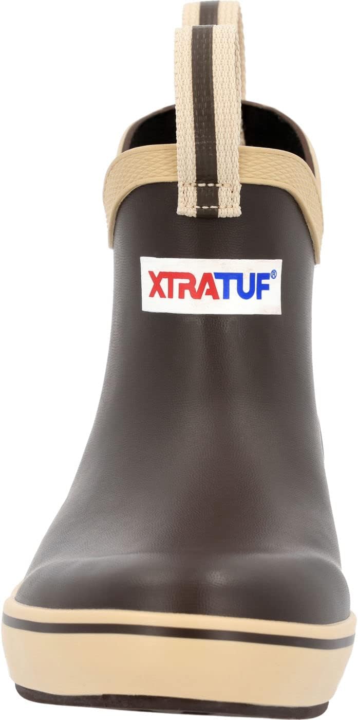 Детские ботинки Xtratuf с высоким голенищем, коричневый — фото 4