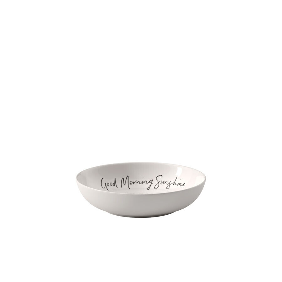 

Тарелка плоская Good Morning Sunshine, 18см Villeroy & Boch, белый/черный